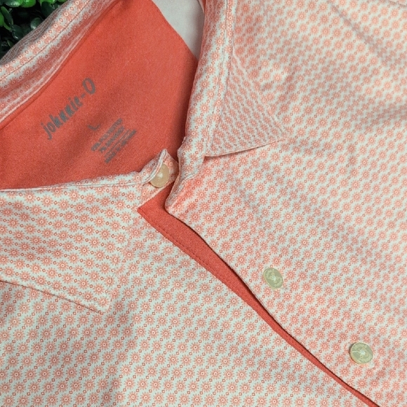 johnnie-O Coral Polo Shirt - Picture 3 of 5